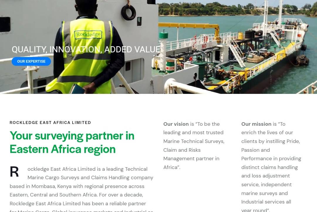 Rockledge Africa Website
